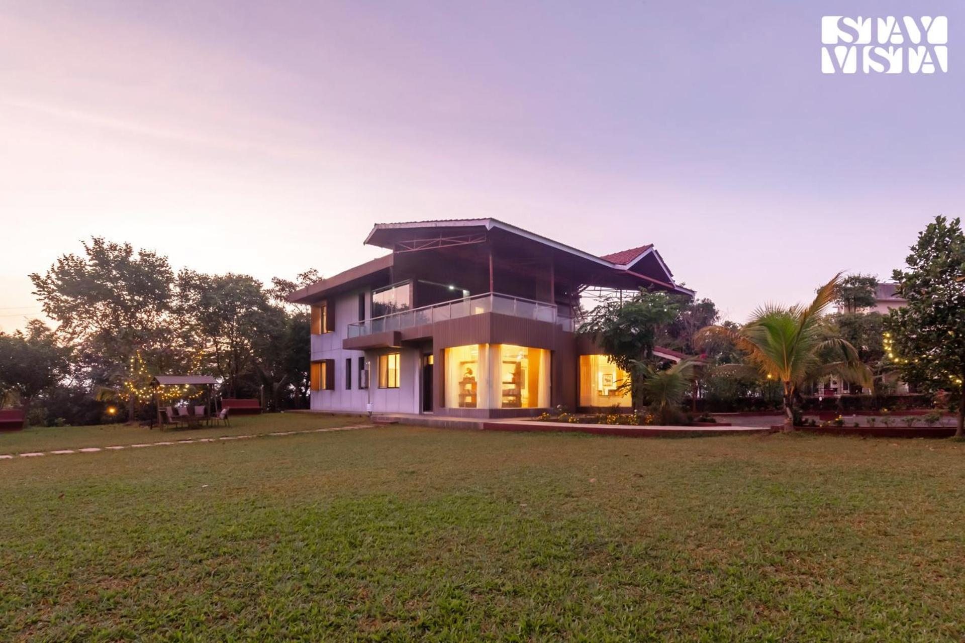Stayvista'S Firefly Mountain Retreat - Villa With Private Pool, Gazebo & Terrace Карджат Екстер'єр фото