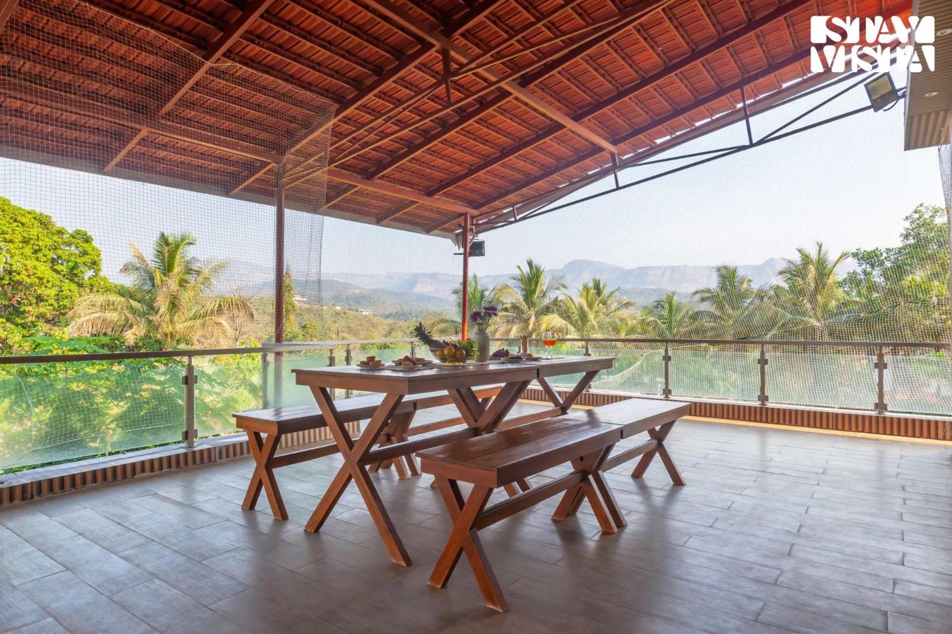 Stayvista'S Firefly Mountain Retreat - Villa With Private Pool, Gazebo & Terrace Карджат Екстер'єр фото