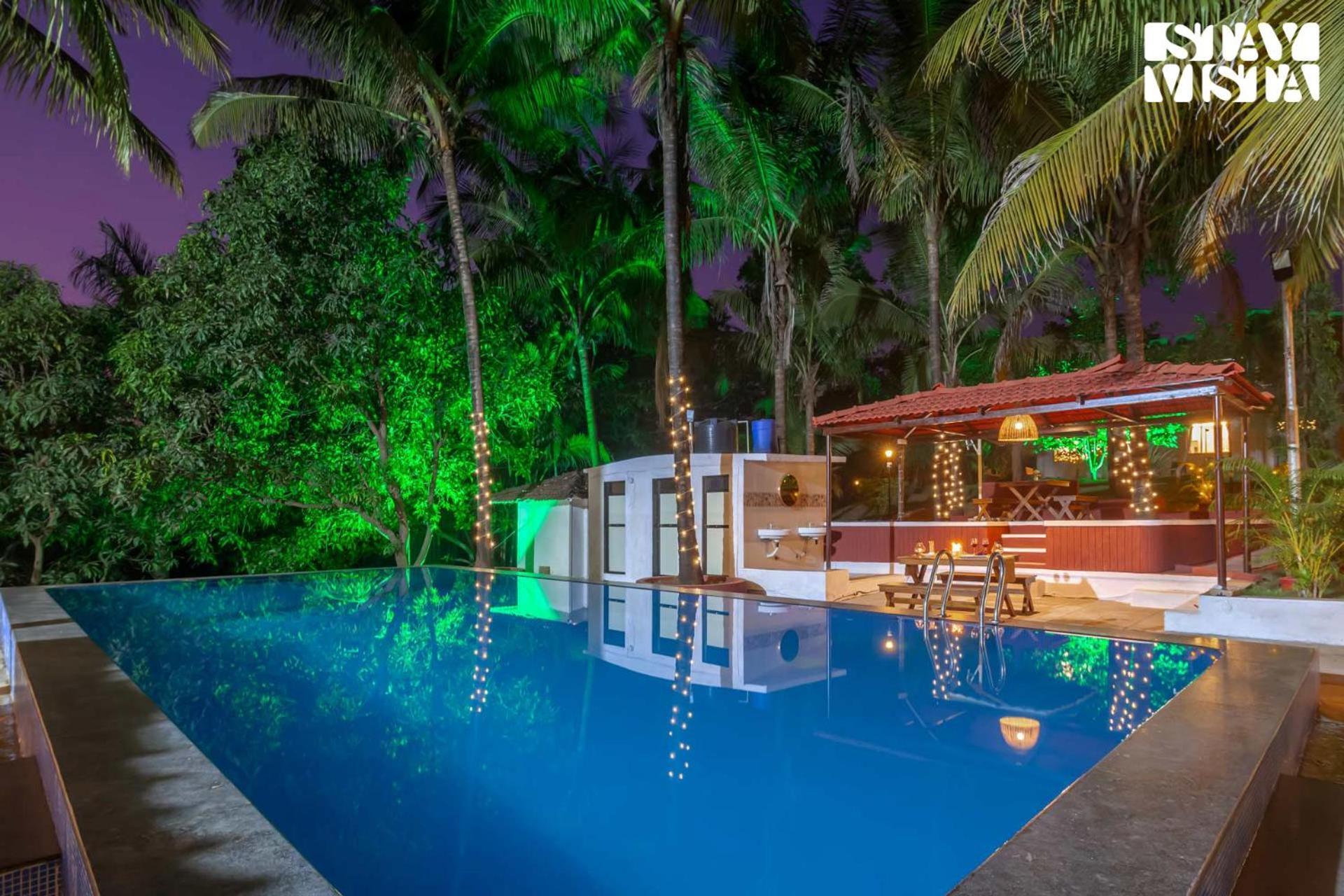 Stayvista'S Firefly Mountain Retreat - Villa With Private Pool, Gazebo & Terrace Карджат Екстер'єр фото